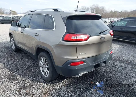 2018 Jeep Cherokee Limited 4X4 из США, поврежденный, VIN 1C4PJMDX4JD570961